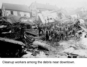 Pennsylvania Flood 3 Devastation from 1889 Johnstown - Historic Photo Print 