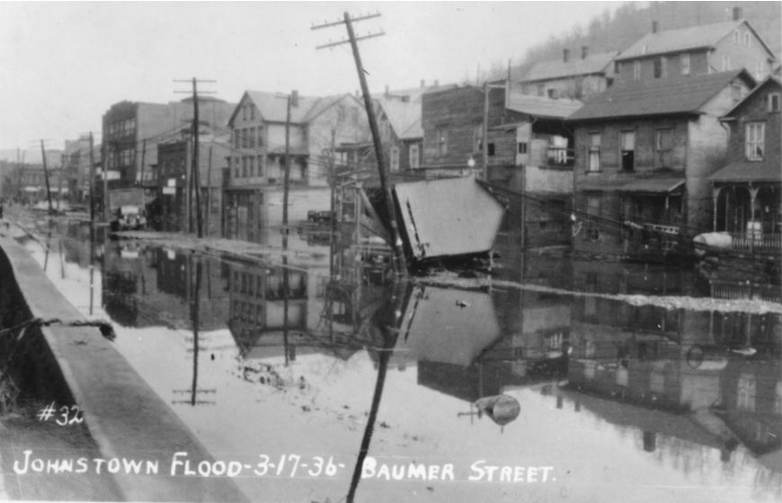 3 - Historic Photo Print Pennsylvania Flood Devastation from 1889 Johnstown 